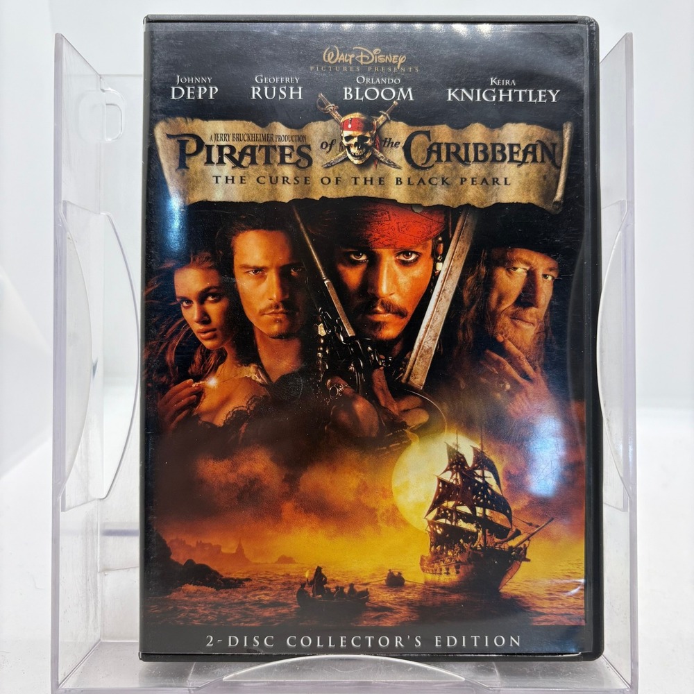 Pirates of the Caribbean Curse of the Black Pearl 2-Disc Collector's Edition DVD